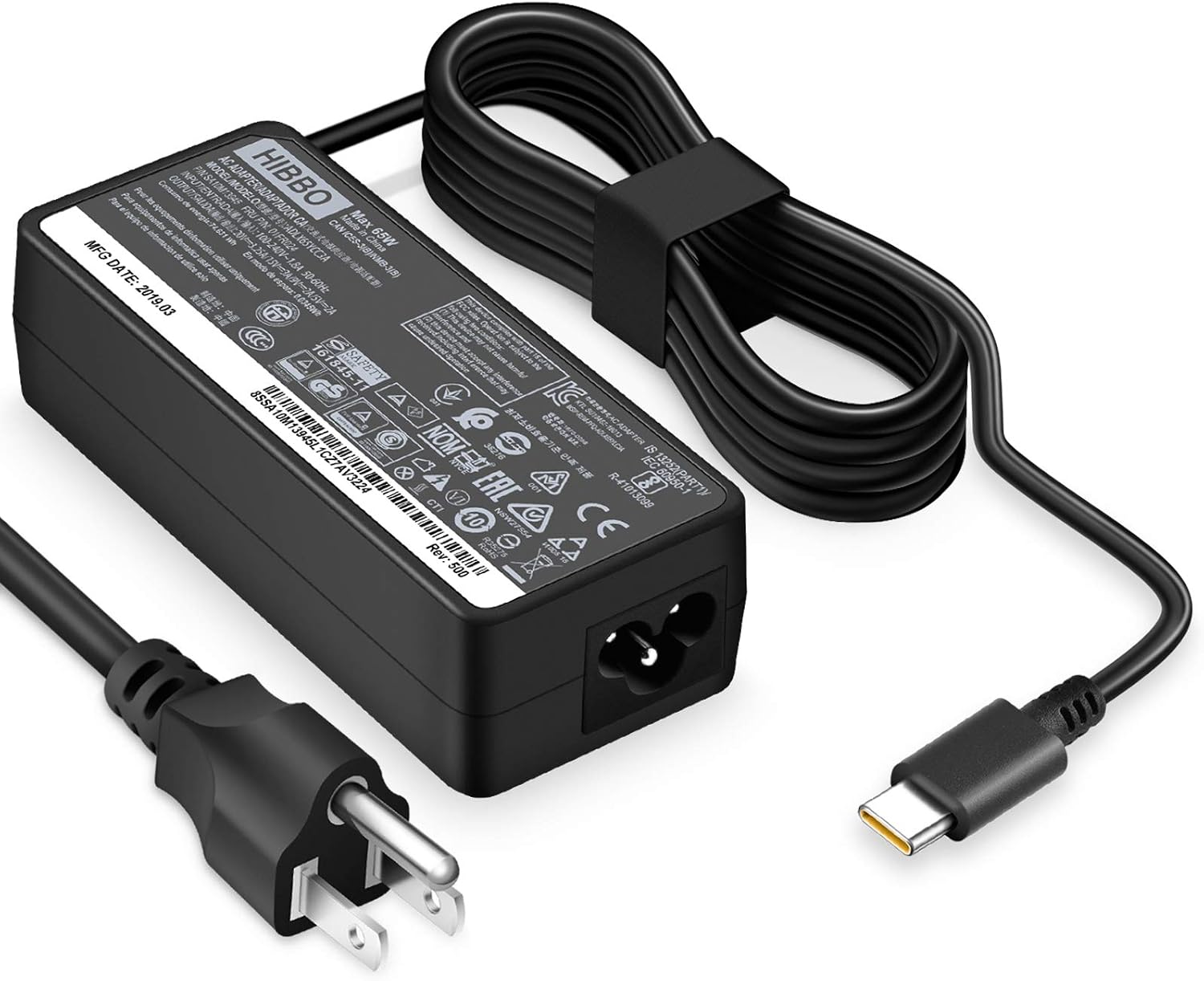 Lenovo 65W USB-C Laptop Charger – view 2