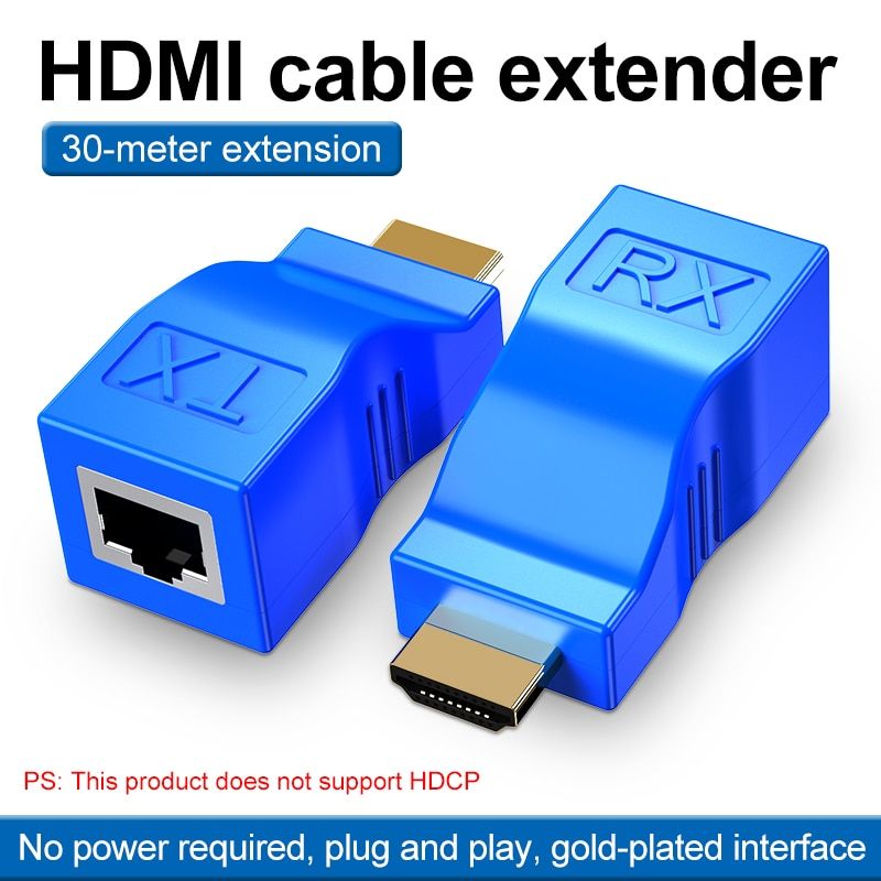 HDMI Extender over Cat Cable – 30m – view 2
