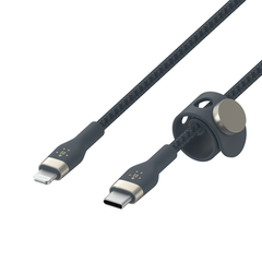 Belkin BoostCharge Silicone USB-C to Lightning Cable 1m – Black – view 3