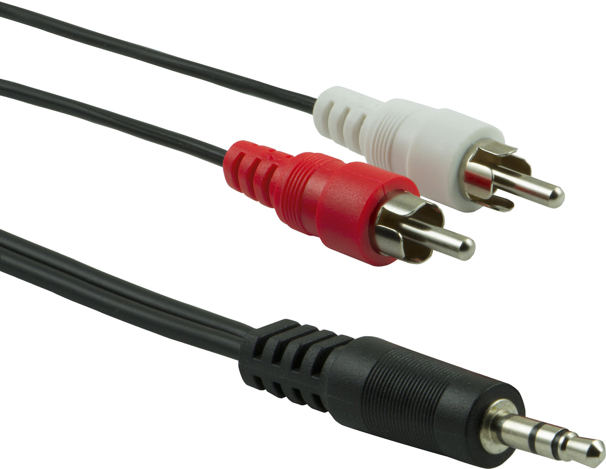 RCA to 3.5mm AUX Cable – 1.5m