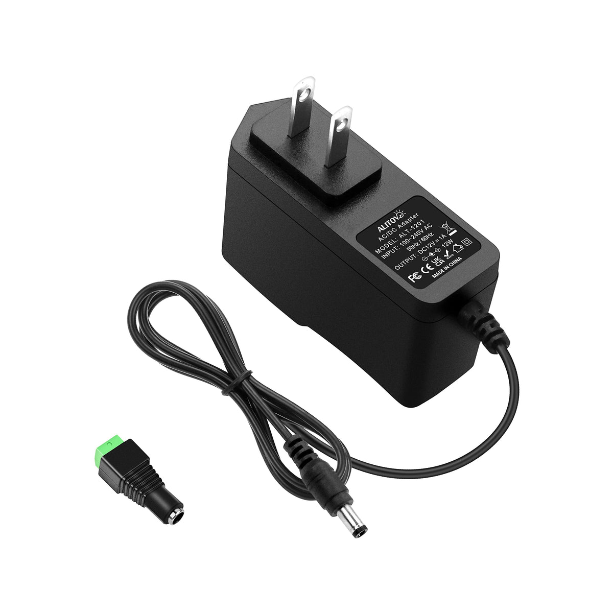 12V 1A DC Power Adapter (HE)