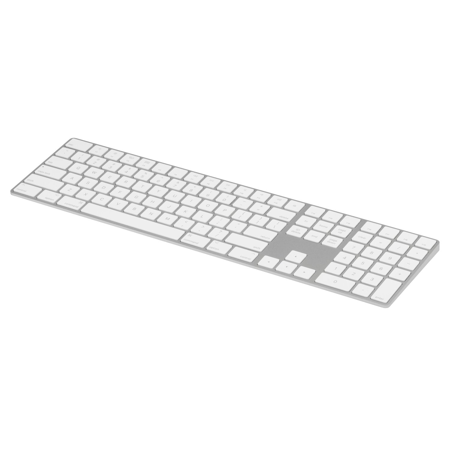 Apple Magic Keyboard with Numeric Keypad – White – view 2