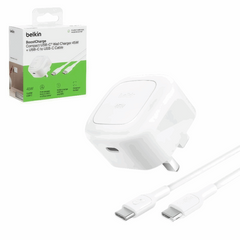 Belkin BoostCharge 45W USB-C Wall Charger – White (WCA013) – view 3