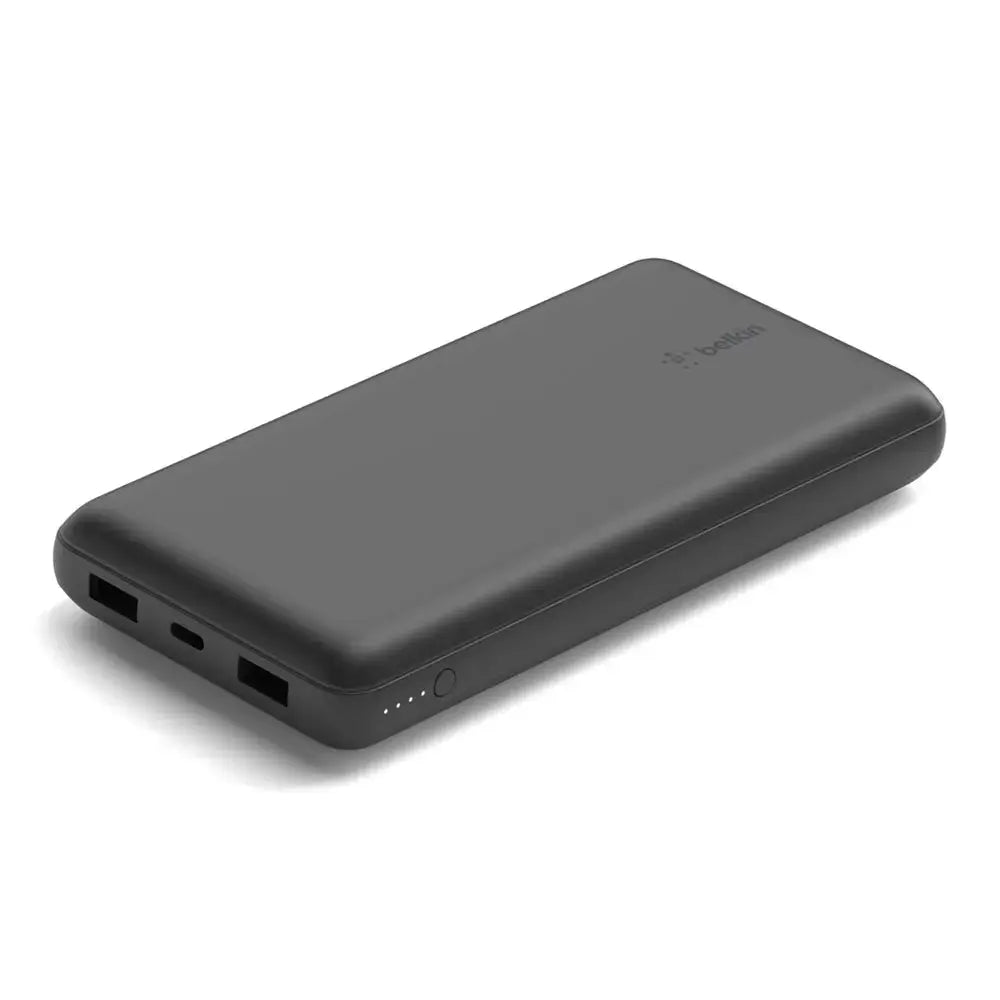 Belkin, BPB012BTBK Portable Power Bank Charger 20K for iPhone 13, iPhone 13 Pro, 13 Pro Max, 13 Mini, iPhone 12, Galaxy S22, Ultra, Plus and More - Black Belkin