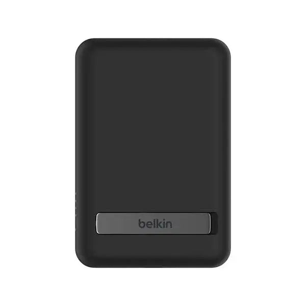 Belkin, BPD004btBK, BoostCharge Magnetic Wireless Power Bank 5000mAh + Stand - Black Belkin