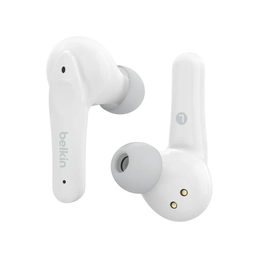 Belkin, PAC003BTWH, Wireless Earbuds for Kids - White Belkin