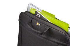 Case Logic Nylon 15.6" Top Loading Laptop Case Attache Slim VNAI215 - Black Case Logic