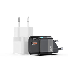 Dual-Port 25W USB-C PD + QC 3.0 Wall Charger – view 2