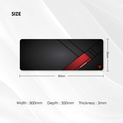 Fantech Vigil MP806 Gaming Mouse Pad – Black – view 3