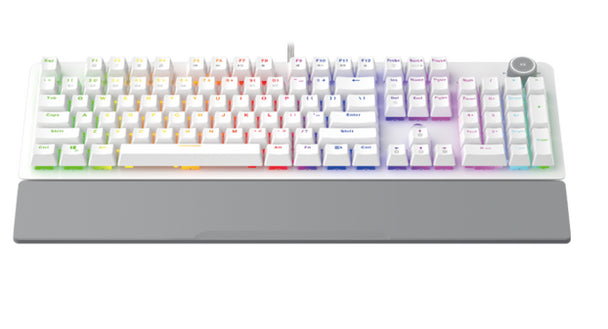 Fantech MK853 MAXPOWER RGB Mechanical Gaming Keyboard (White Space Edition) | MK853 MAXPOWER
