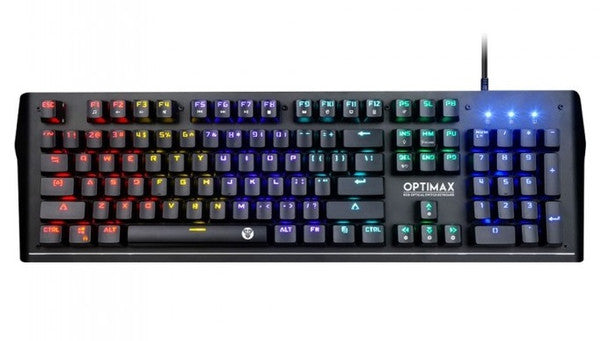 Optimo Blue Keyboard Fantech MK885RGB Optimax RGB Optical Switch Mechanical Keyboard | MK88 ...