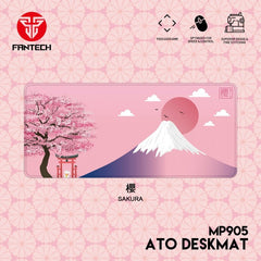 Fantech MP905 ATO Deskmat XX-Large Gaming Mouse Pad (Pink Sakura Edition) | MP905