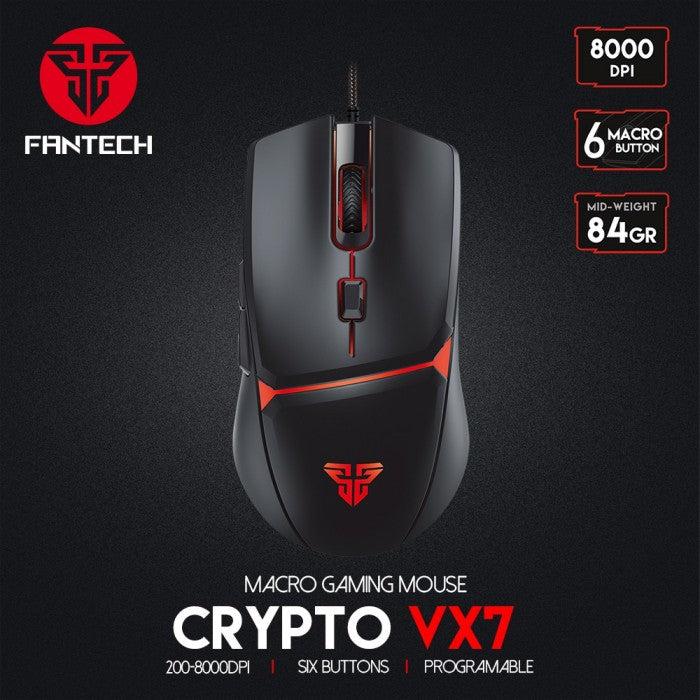 Fantech VX7 CRYPTO RGB Gaming Mouse | VX7