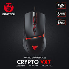 Fantech VX7 CRYPTO RGB Gaming Mouse | VX7