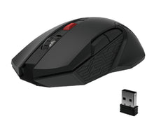 Fantech WG10 GAREN 2.4GHZ Wireless Gaming Mouse, Black | WG10 GAREN