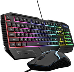Wired Gaming Keyboard and Mouse Combo