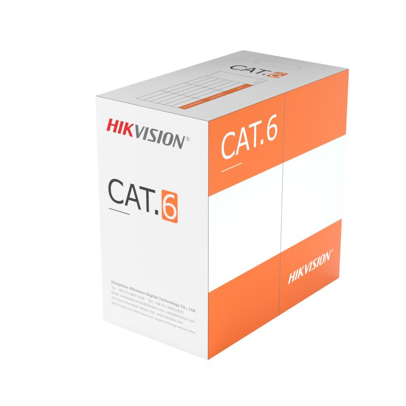 Hikvision DS-ILN6UU/CCA CAT6 U/UTP Network Cable (CCA, 0.57mm)