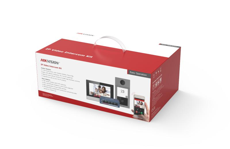 Hikvision DS-KIS604-S IP Video Intercom Kit