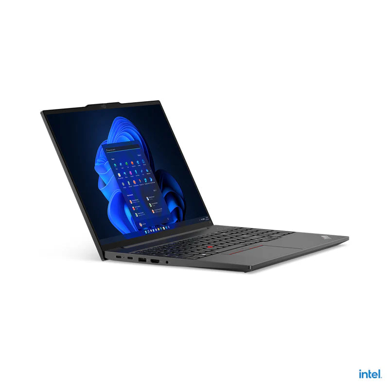 LENOVO E16-21JN007AGP + CARRY CASE, CORE I7-1355U, 16GB DDR4 (8GB ONBOARD+8GB SLOT), NVME 512GB, VGA 2GB MX550, 16″ IPS FHD