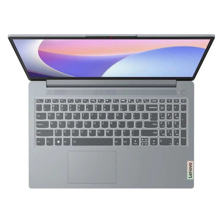 LENOVO IDEAPAD SLIM3-83ER00C5AX (ARCTIC GREY)+CARRY CASE, CORE I5-12450H, RAM 8GB DDR5 ONBOARD, NVME 512GB, INTEL UHD GRAPHICS, SCREEN 15.6″ FHD