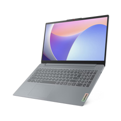 LENOVO IDEAPAD SLIM3-83ER00C5AX (ARCTIC GREY)+CARRY CASE, CORE I5-12450H, RAM 8GB DDR5 ONBOARD, NVME 512GB, INTEL UHD GRAPHICS, SCREEN 15.6″ FHD