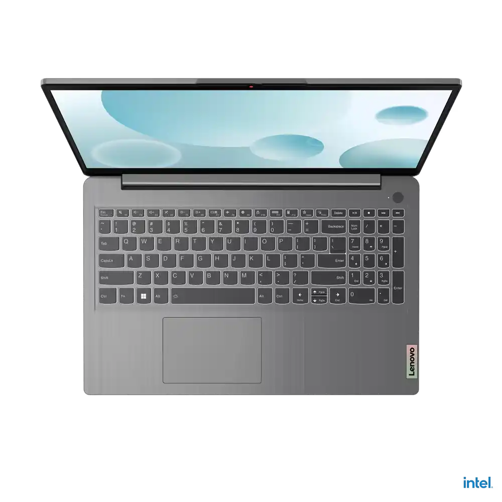 Lenovo, IP3-82KU00E6ED 15.6" FHD, Ryzen 5-5500U, 8GB DDR4, 512GB Support HDD NVMe, AMD Radeon™ Graphics, EN/AR Keyboard, Dos - Arctic Grey