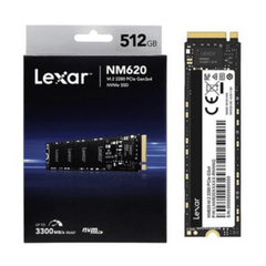 Lexar NM620 512GB NVMe M.2 SSD – 3500MB/s – view 2