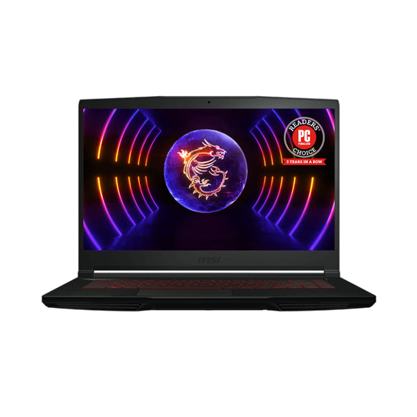 MSI GF63 Thin Gaming 15.6" FHD Laptop - Intel Core i5-12450H - RAM 8GB - SSD 512GB - NVIDIA RTX 2050 6GB