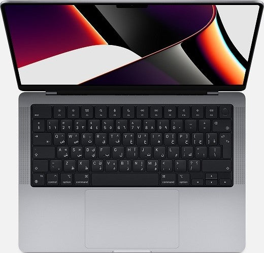 MacBook Pro 14‑inch M1 Pro,512GB,16B RAM,8-CPU 14GPU,Arabic/English KB,Space Gray-MKGP3