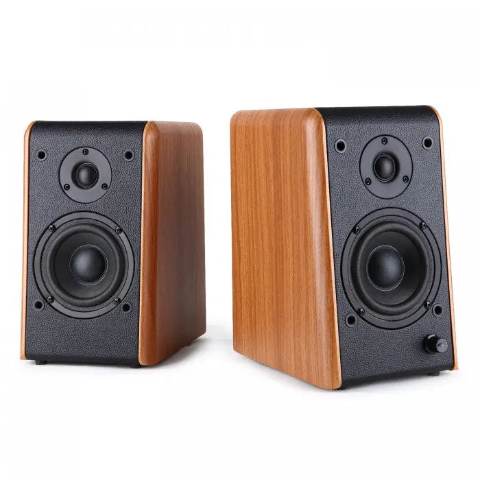 Microlab B77BT Elegant Wooden Stereo Bluetooth Speaker System Microlab