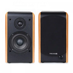 Microlab B77BT Elegant Wooden Stereo Bluetooth Speaker System Microlab