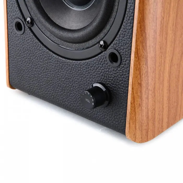 Microlab B77BT Elegant Wooden Stereo Bluetooth Speaker System Microlab