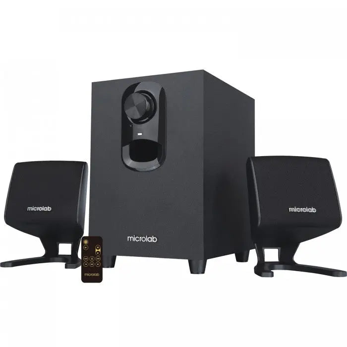 Microlab M-108BT 2.1 Speaker System With Built-In Amplifier And Remote Control Microlab