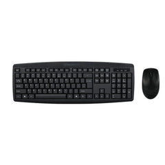 Micropack Classic Wireless Combo Keyboard & Mouse, Black | KM-203W Micropack