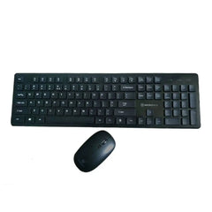 Micropack Ifree Pro Elegant Wireless Combo Keyboard & Mouse, Black, English And Arabic | KM-236W Micropack