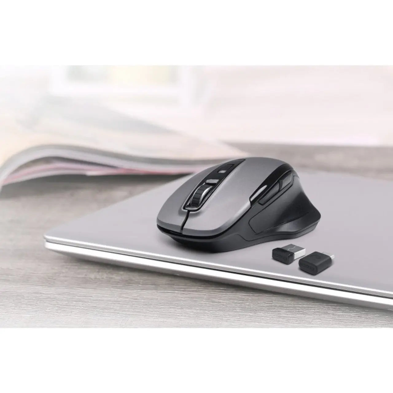 Micropack Speedy Pro Wireless Office Mouse, Grey | M-752W Micropack