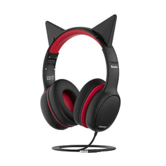 Promate Simba Wired Over-Ear Headset - SIMBA.ONYX Promate