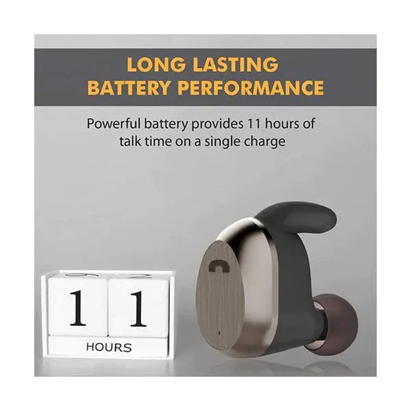 Promate, Mod Mono Bluetooth Earphone, Ultra-Compact HD Sound with Bluetooth v5.0 In-Ear Wireless Earbud - Black Promate