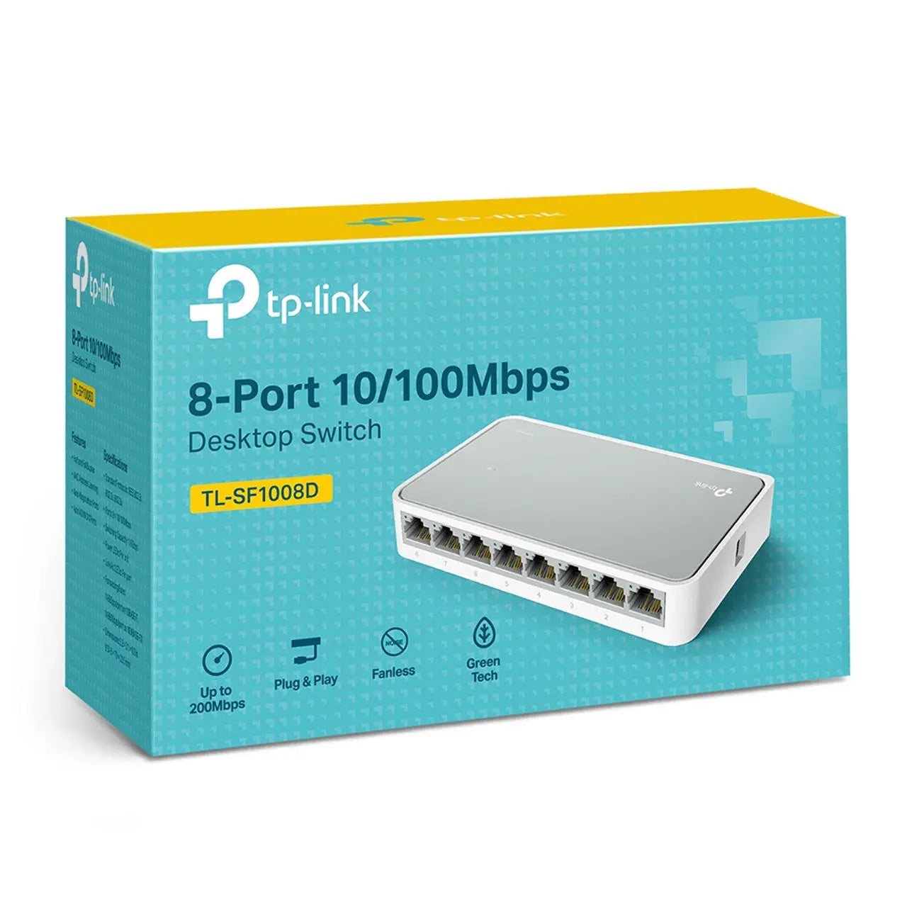 Tplink 8-Port 10/100Mbps Desktop Switch | TL-SF1008D Tplink