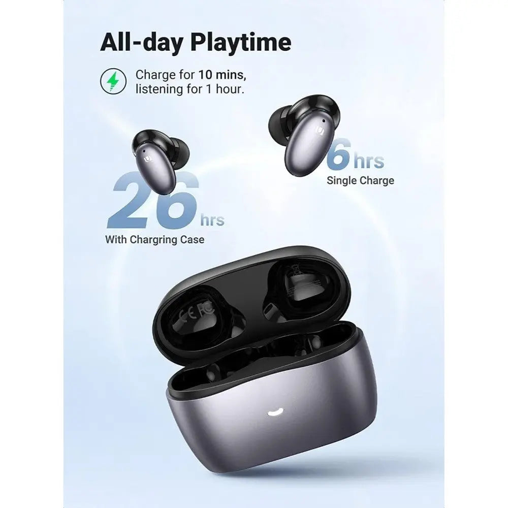 UGREEN HiTune X6 Hybrid Active Noise Cancelling Wireless Stereo Earbuds with 6 Mics Clear Calls, Deep Bass | 90242 Ugreen