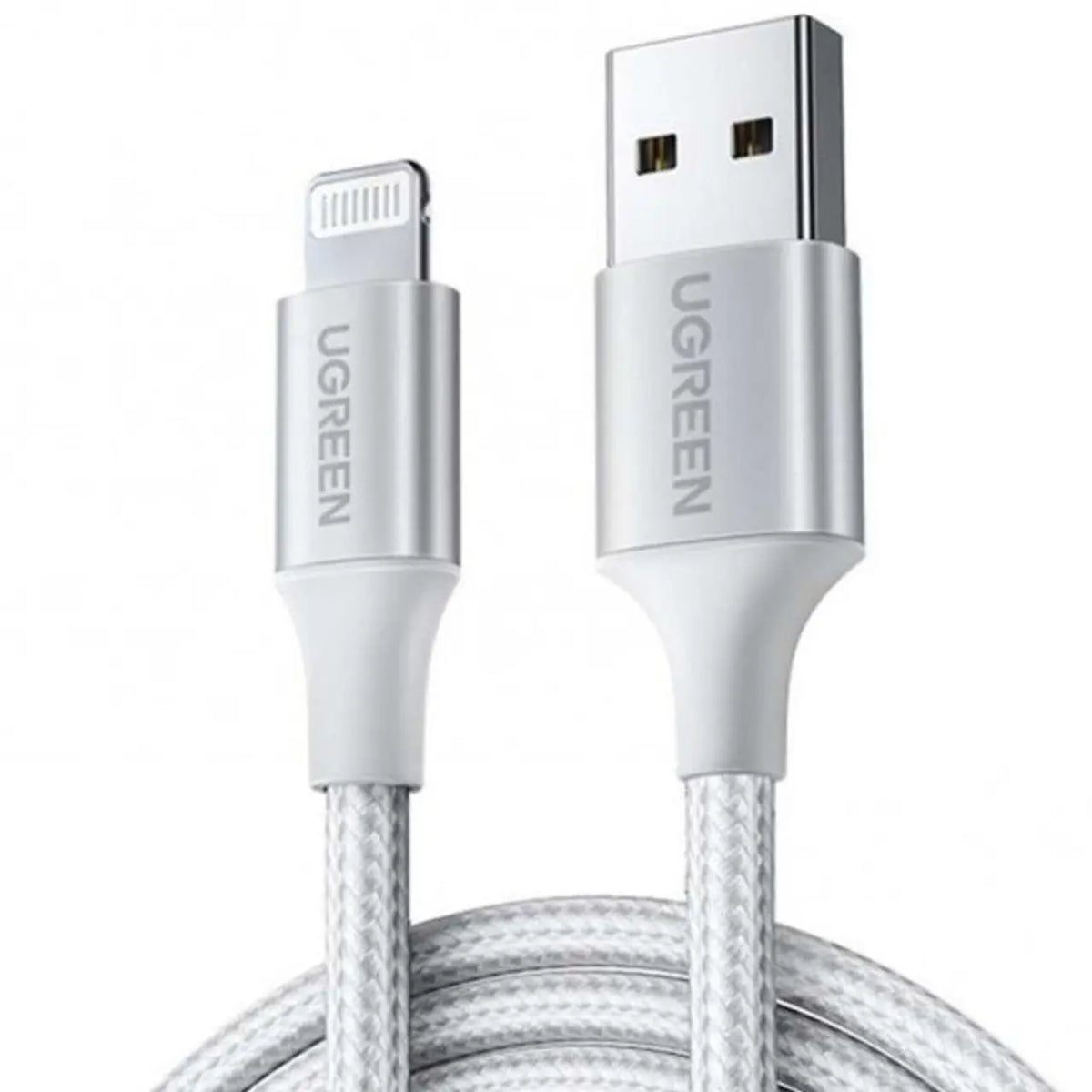 UGREEN USB-A to Lightning Charging & Sync Cable 1.5M Silver | 60162 Ugreen