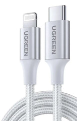 UGREEN USB to Lightning Charging & Sync Cable MFI - Apple Certified 1.5M White | 70524 Ugreen