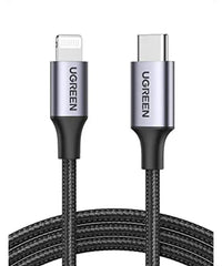 UGREEN USB to Lightning Charging & Sync Cable MFI - Apple Certified 1M Black | 60759 Ugreen