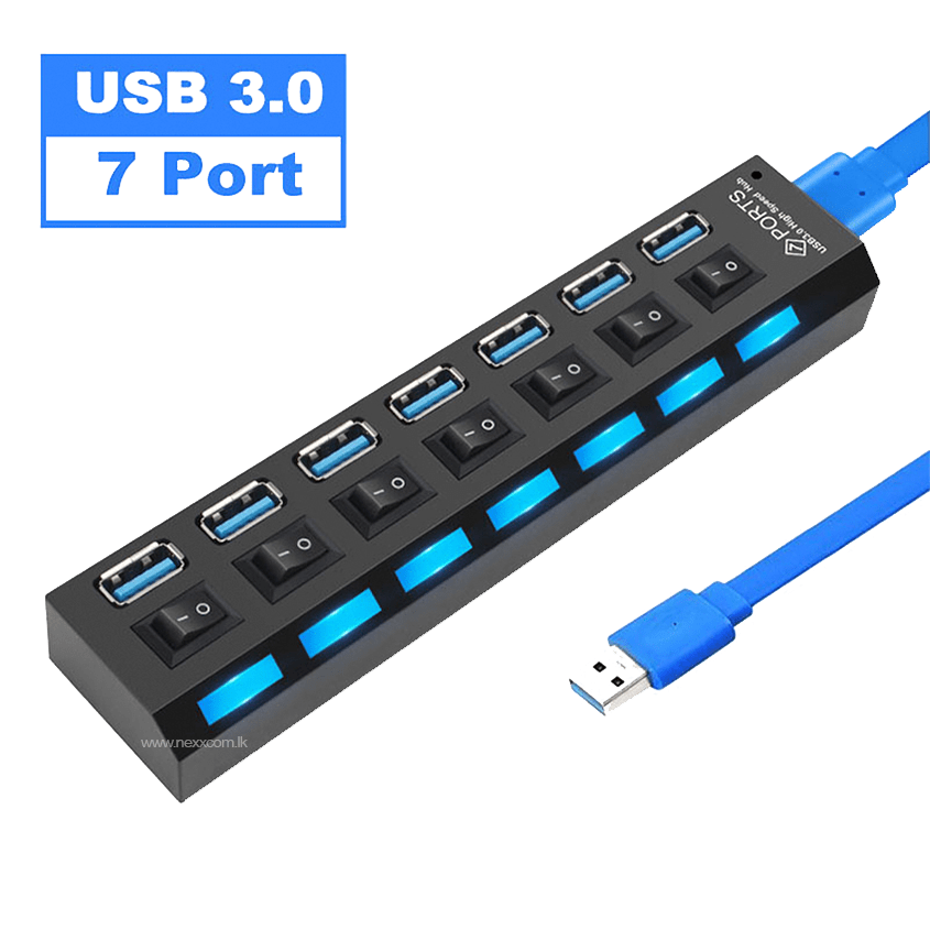 NCTS 7-Port USB 3.0 Hub – view 3