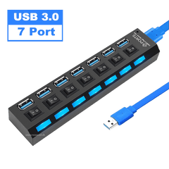 NCTS 7-Port USB 3.0 Hub – view 3