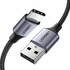 Ugreen USB to USB-C Fast Charge & Data Cable 1.5M Black 60127 Ugreen