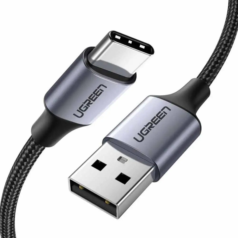 Ugreen USB to USB-C Fast Charge & Data Cable 1M Black 60126 Ugreen