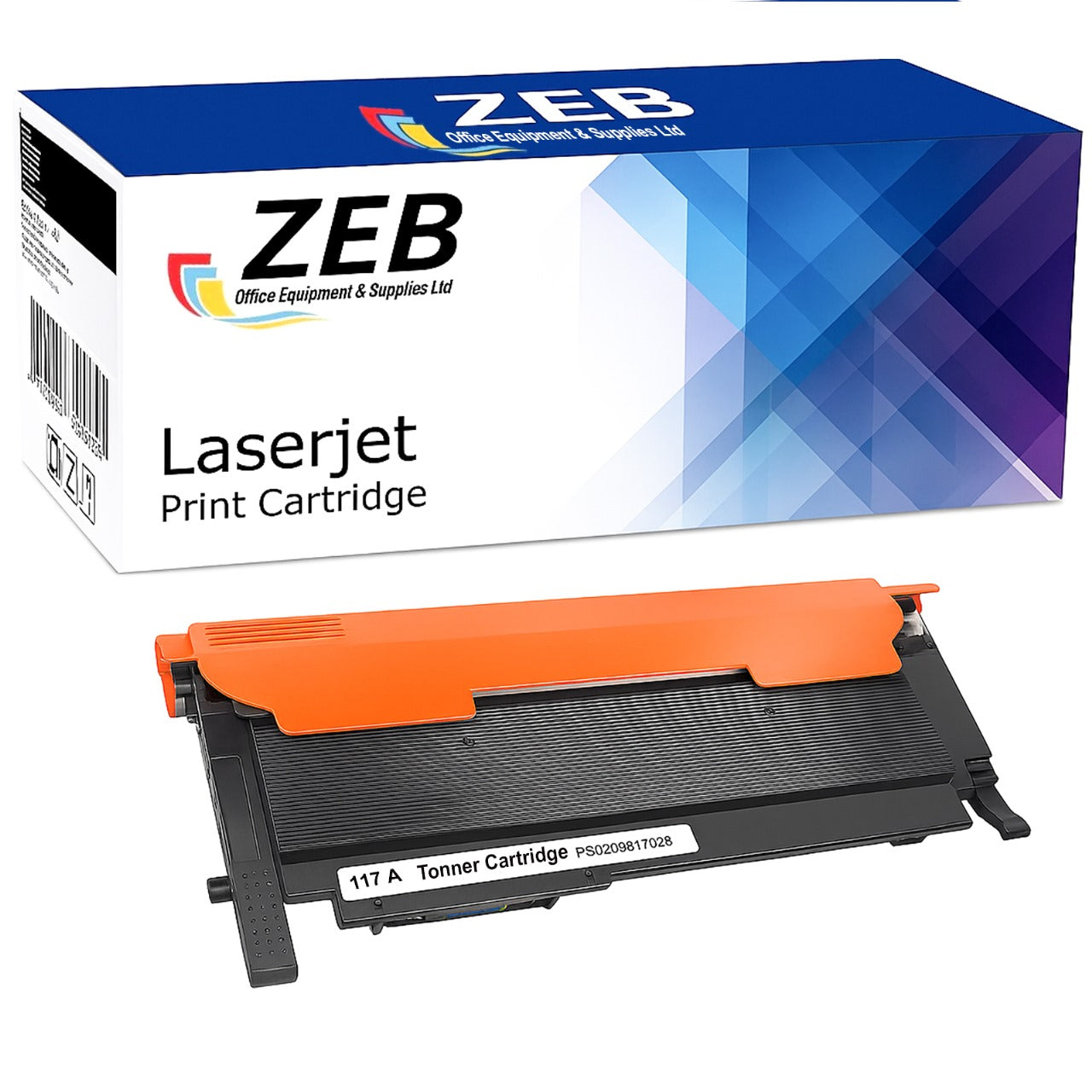 Compatible HP 117A (W2070A) Black Toner