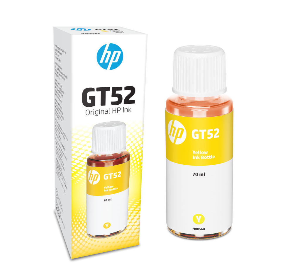 HP GT52 Yellow Original Ink Bottle – view 3