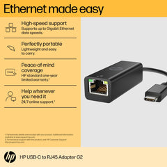 HP USB-C to Ethernet (RJ45) Adapter – view 3